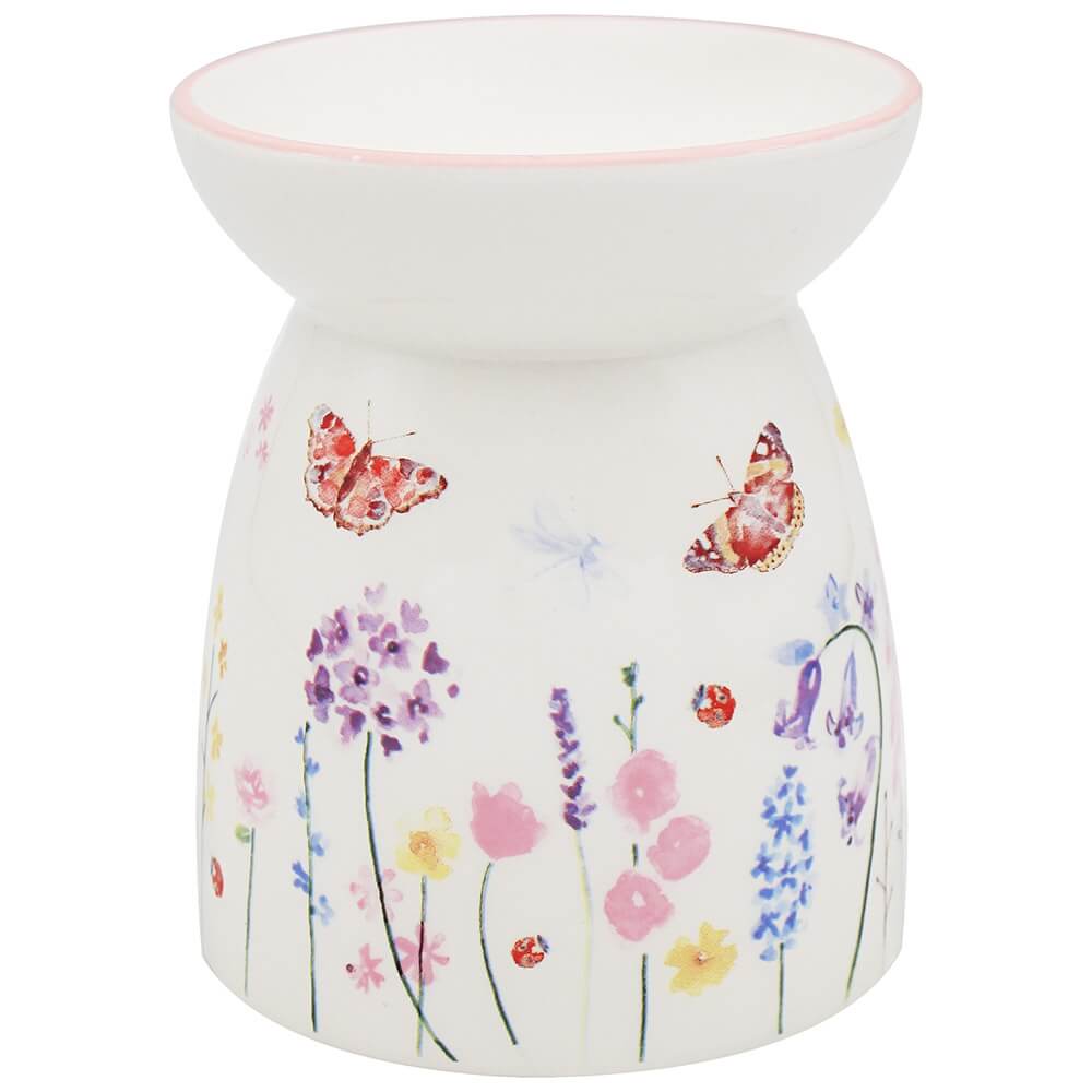 Butterfly Garden Wax/Oil Warmer 14cm