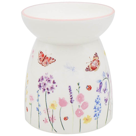 Butterfly Garden Wax/Oil Warmer 14cm