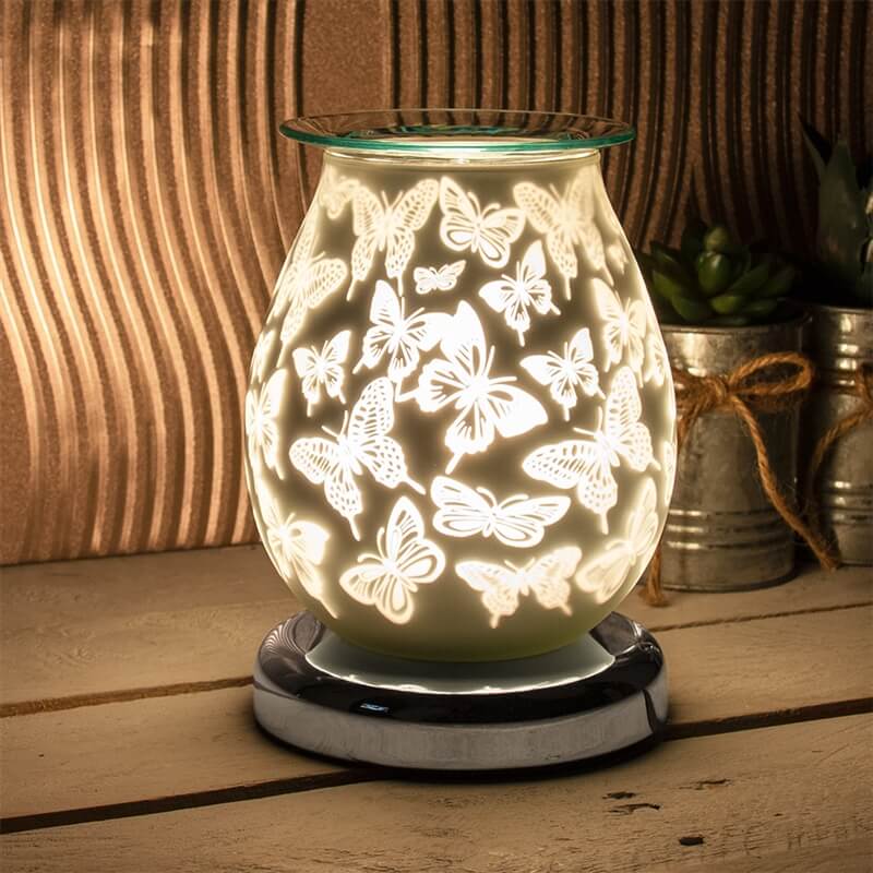 White Satin Aroma Lamp