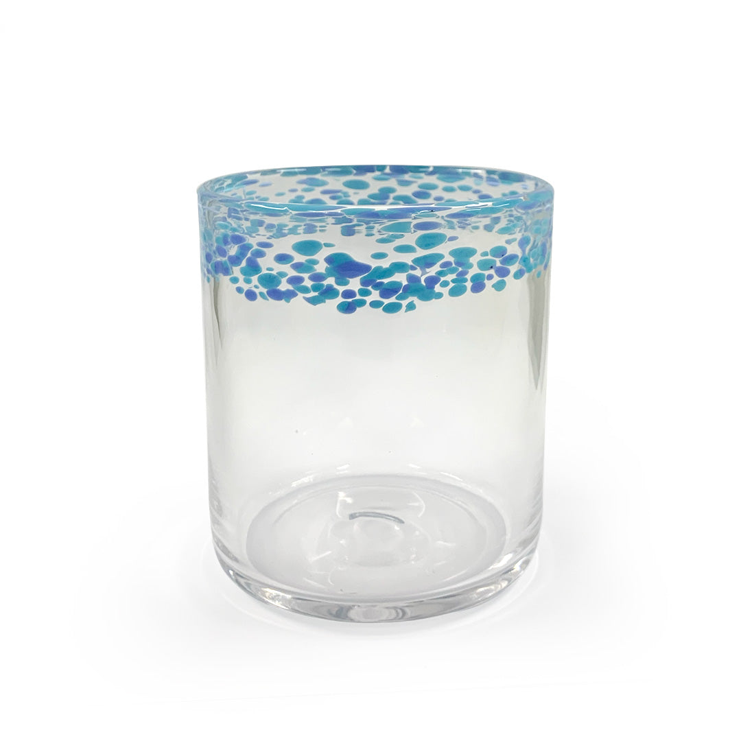 Summer Blue Vogue - 380g - Custom Poured - Choose your scent, colour and toppers.