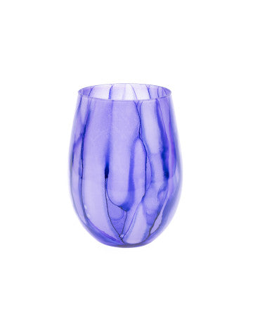 Tie Dye Purple Renee - 375g - Custom Poured - Choose your scent, colour and toppers.