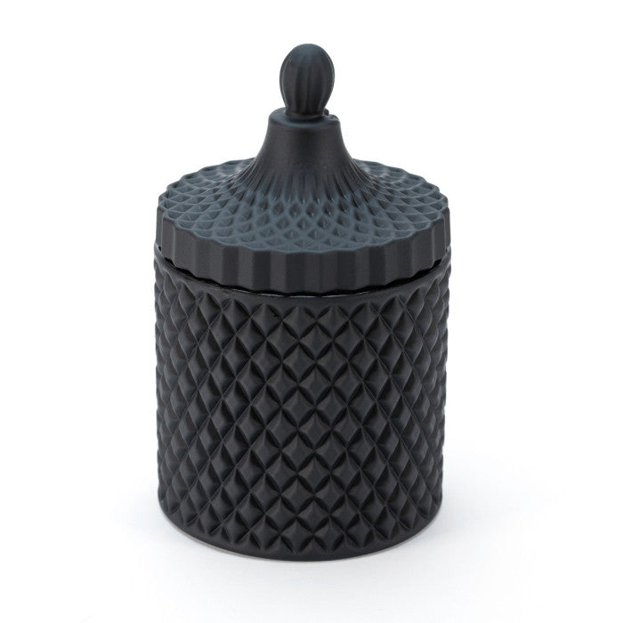 Matte Black Large GEO - 500g - Custom Poured - Choose your scent, colour and toppers.