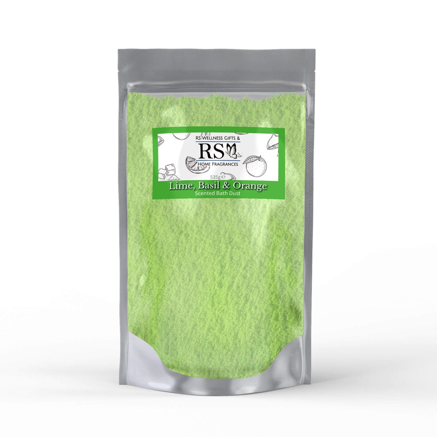 Lime, Basil and Mandarin Bath Dust