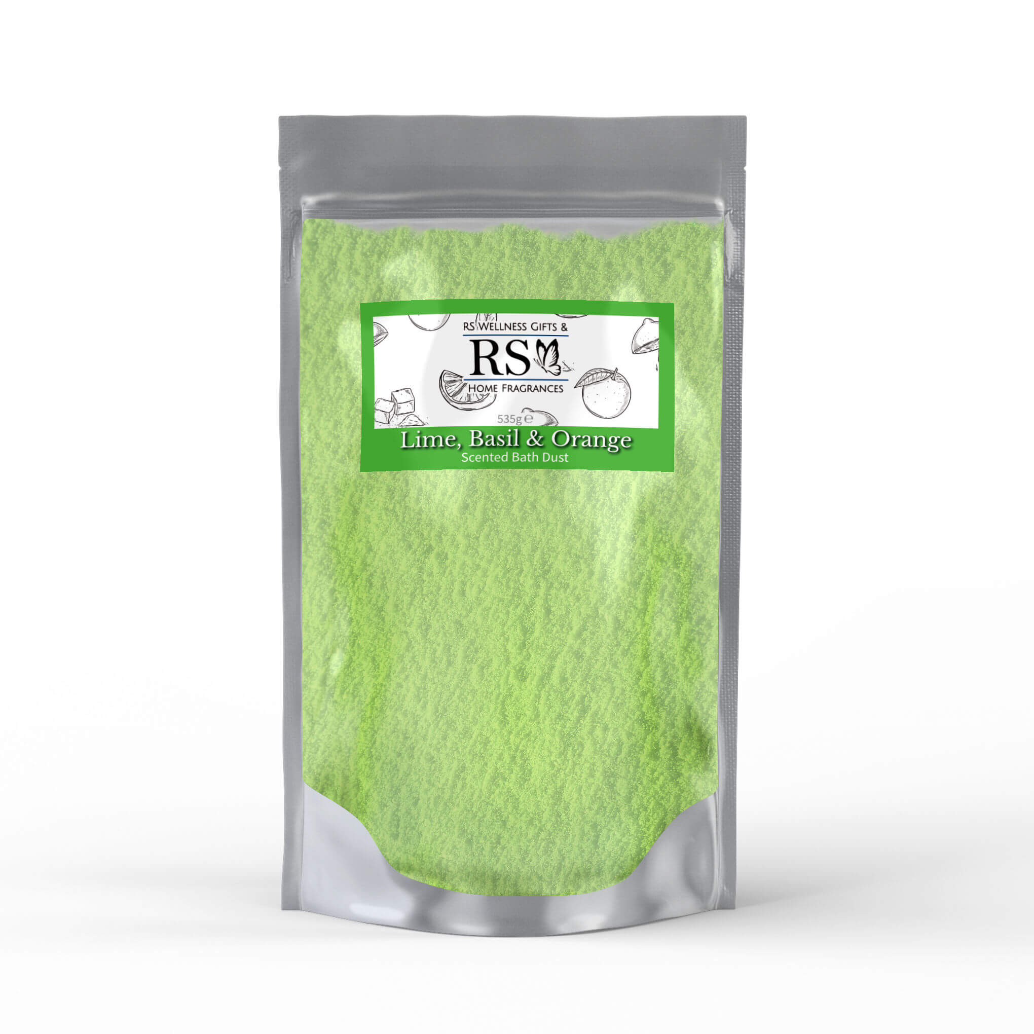 Lime, Basil and Mandarin Bath Dust