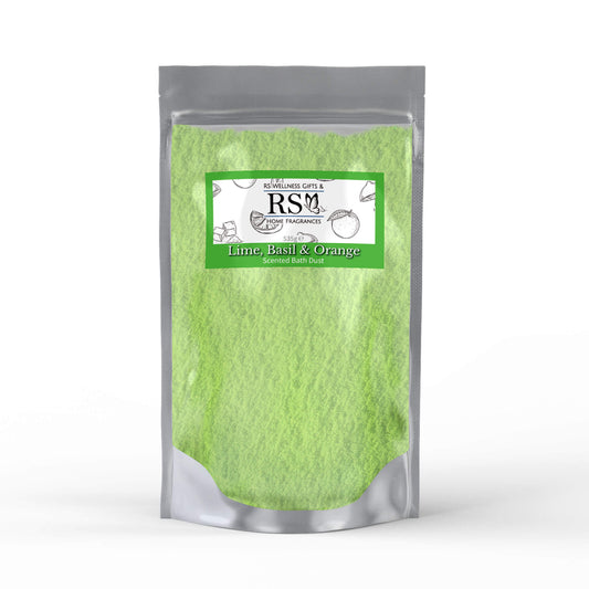 Lime, Basil and Mandarin Bath Dust