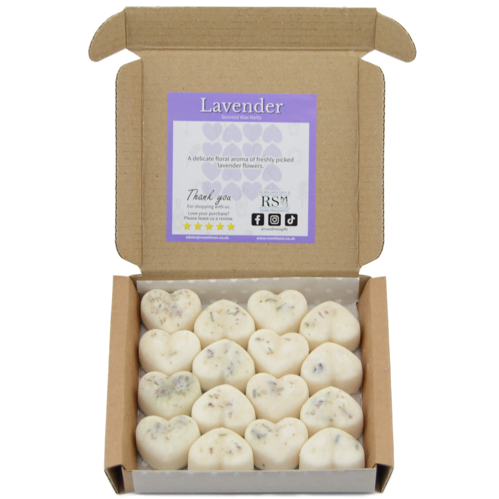 Lavender Scented Heart Wax Melts