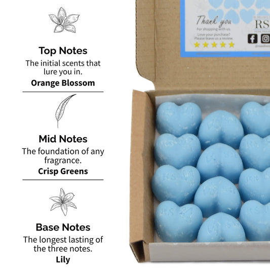 Cotton Fresh Scented Heart Wax Melts