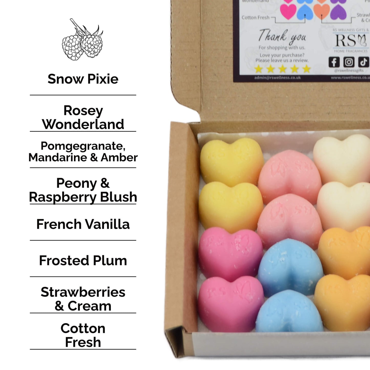 Mixed Favourites Heart Wax Melts
