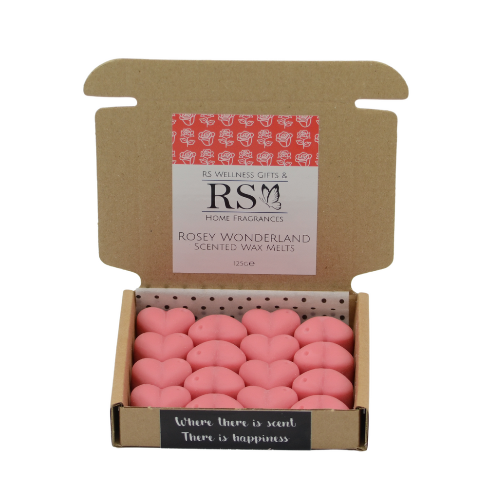 Rosey Wonderland Scented Heart Wax Melts
