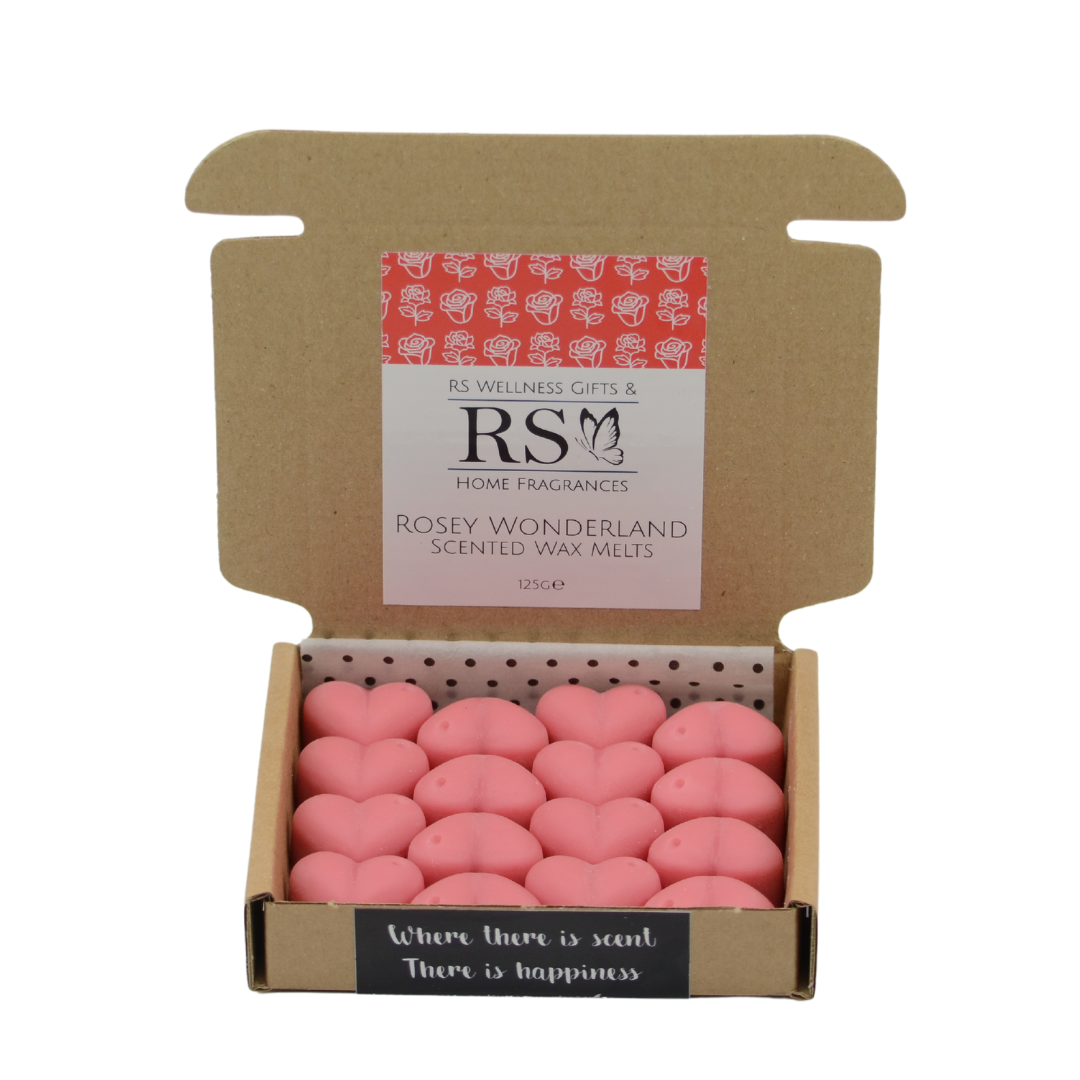 Rosey Wonderland Scented Heart Wax Melts