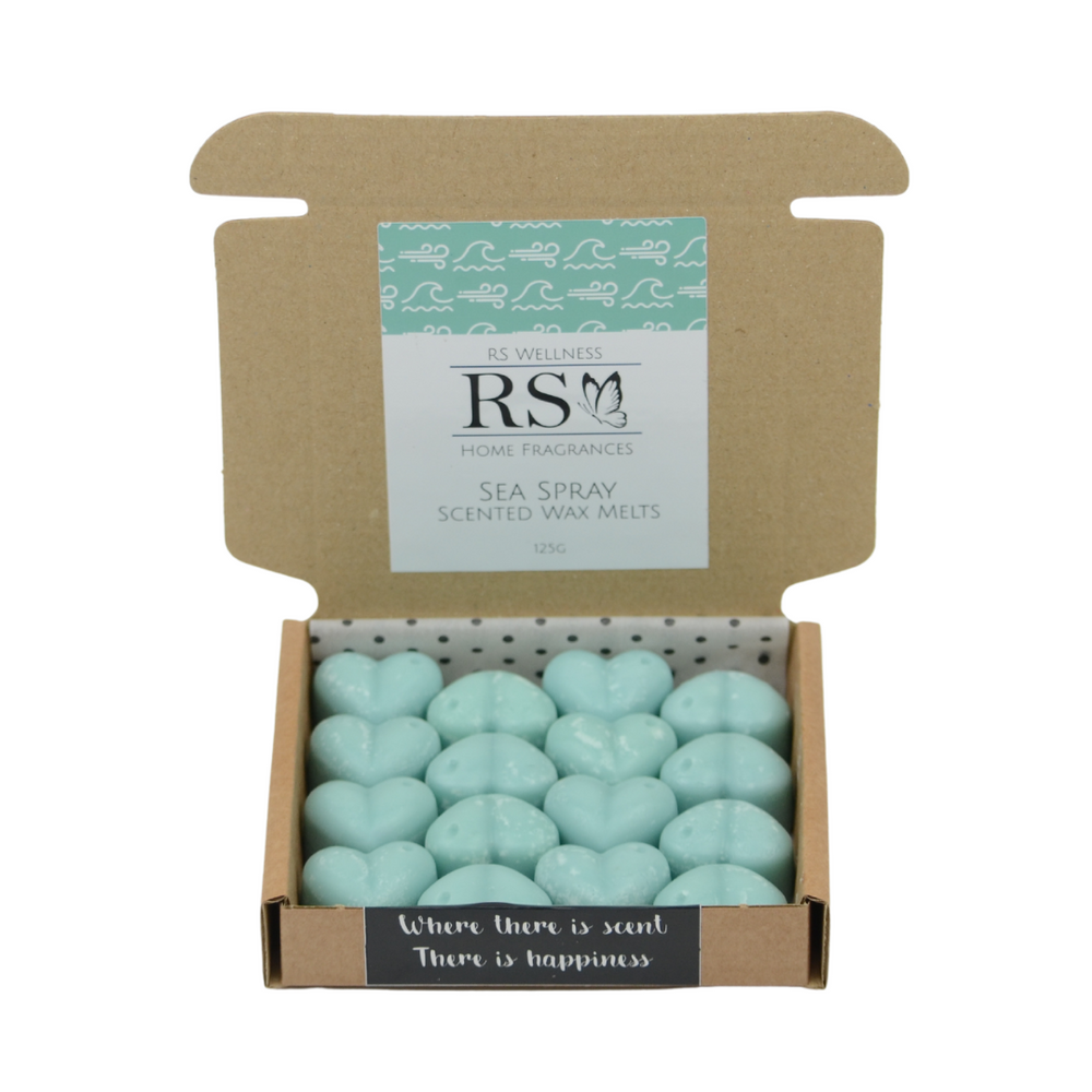 Sea Spray Scented Heart Wax Melts