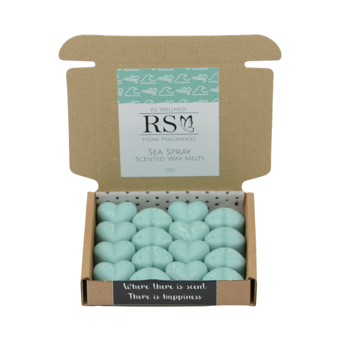 Sea Spray Scented Heart Wax Melts
