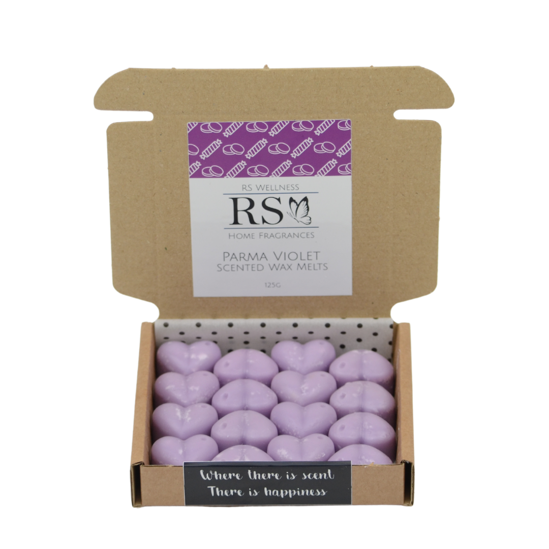 Parma Violet Scented Heart Wax Melts