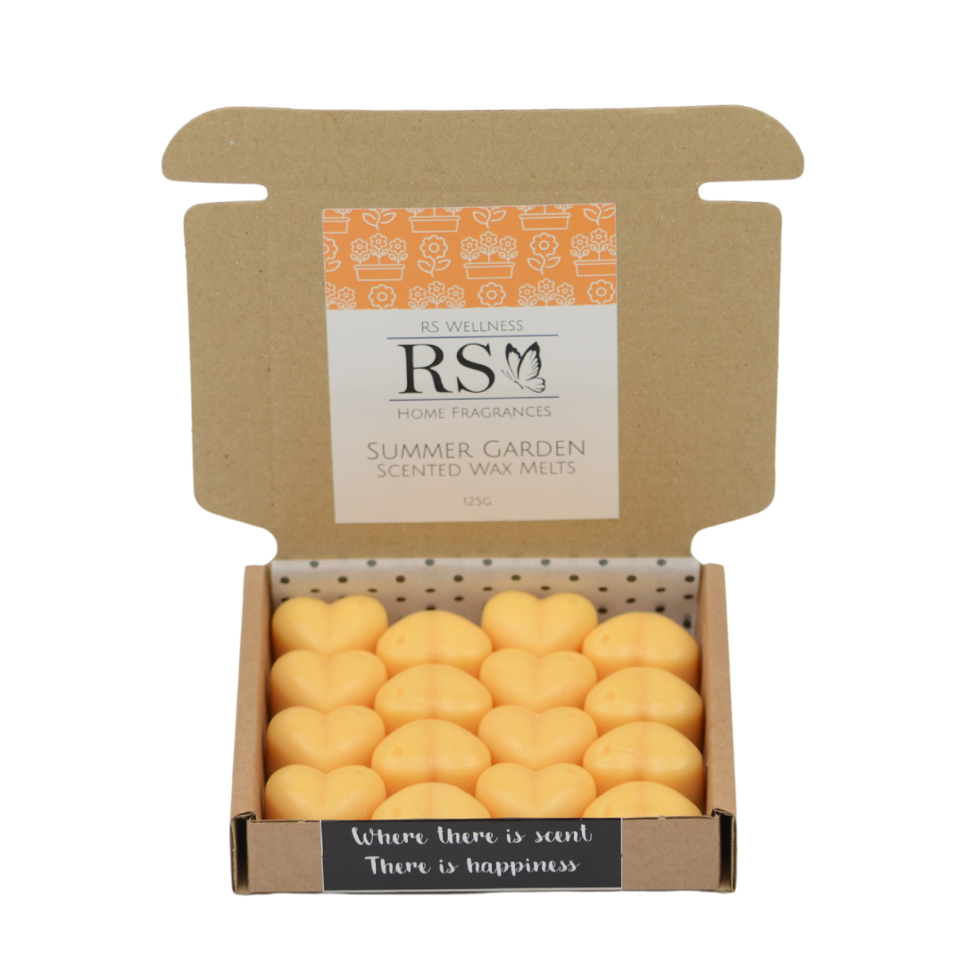 Summer Garden Scented Heart Wax Melts