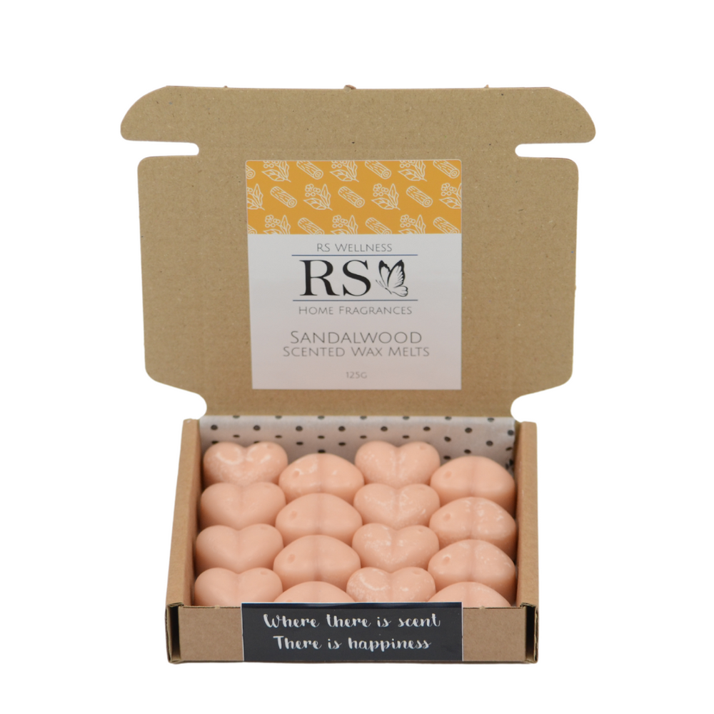 Sandalwood Scented Heart Wax Melts