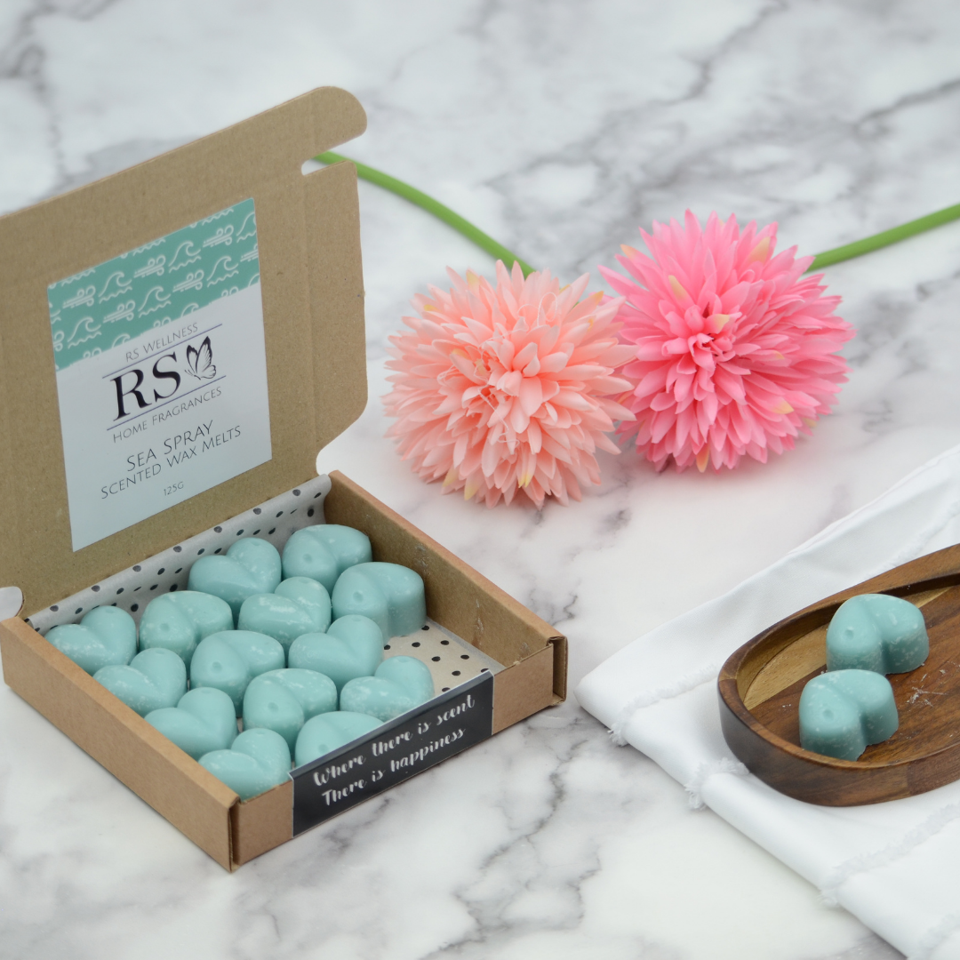 Sea Spray Scented Heart Wax Melts