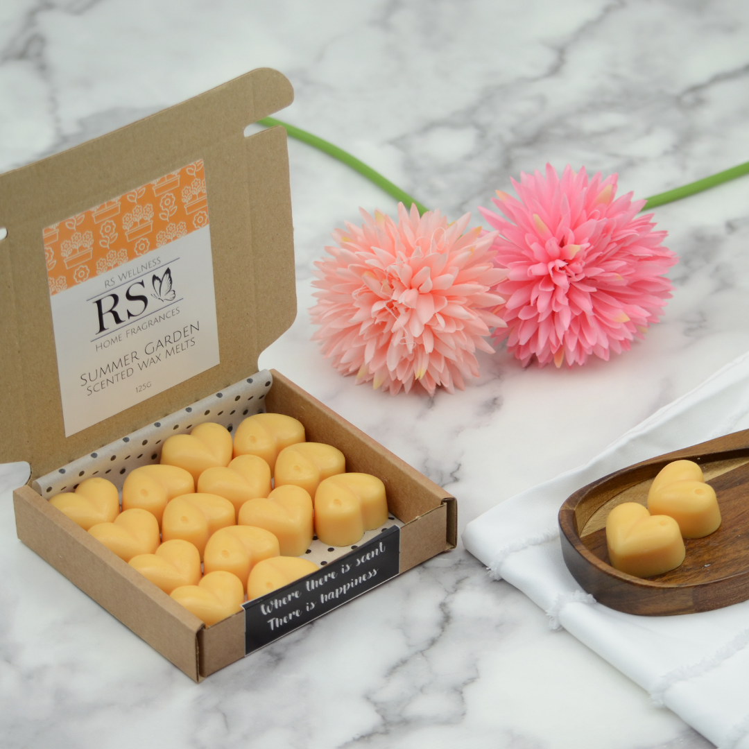 Summer Garden Scented Heart Wax Melts