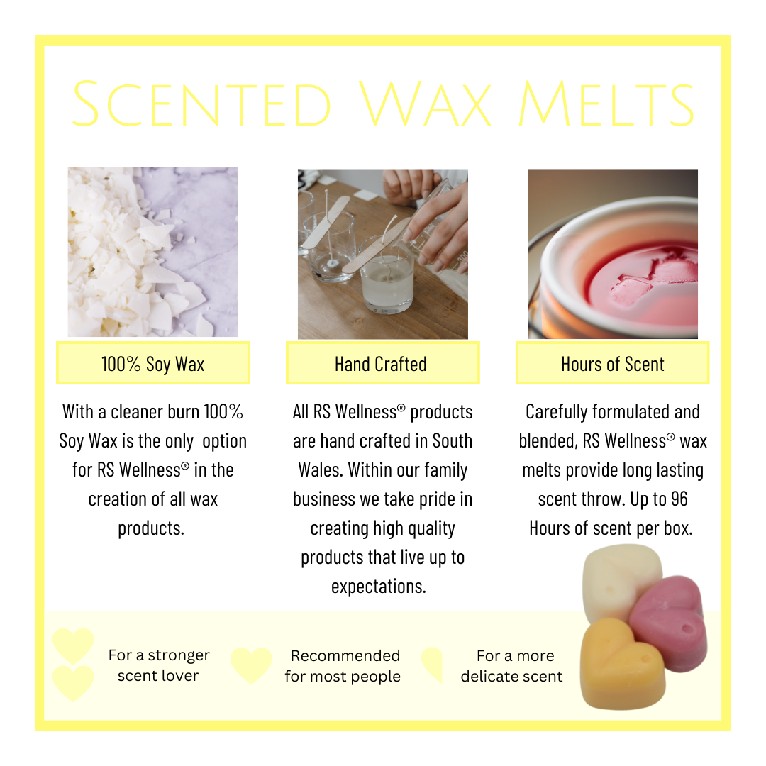 Vanilla Scented Heart Wax Melts