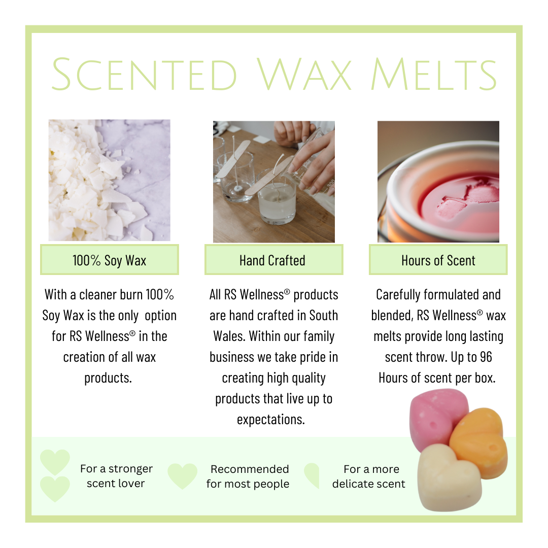 Pear and Freesia Scented Heart Wax Melts