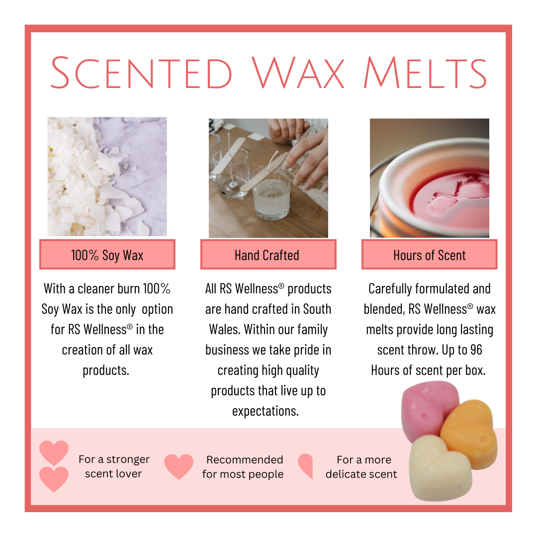 Rosey Wonderland Scented Heart Wax Melts