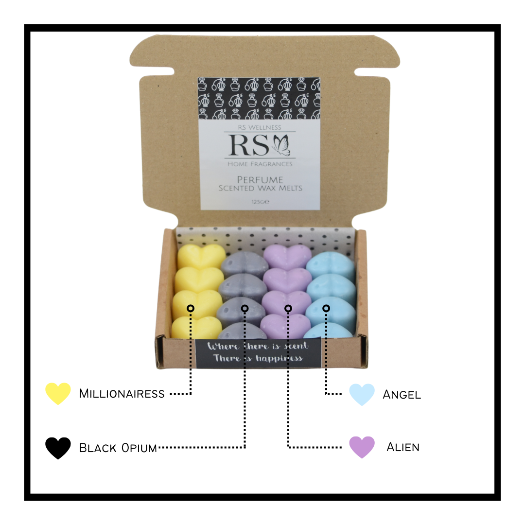 Perfume Scented Heart Wax Melt Mix
