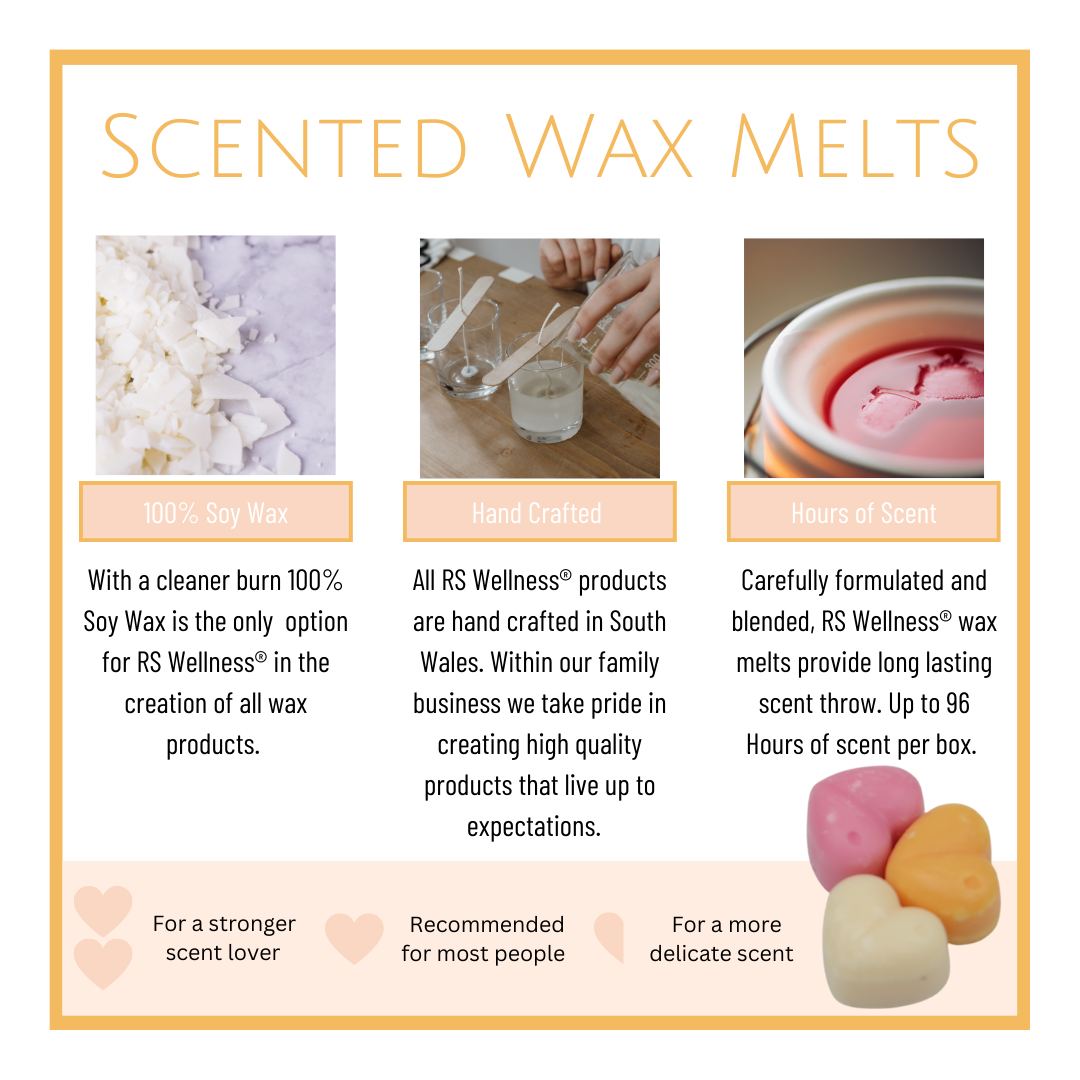 Sandalwood Scented Heart Wax Melts