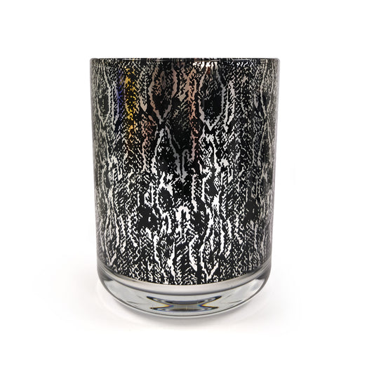 Texas Python Black & Sliver - 850g - Custom Poured - Choose your scent, colour and toppers.