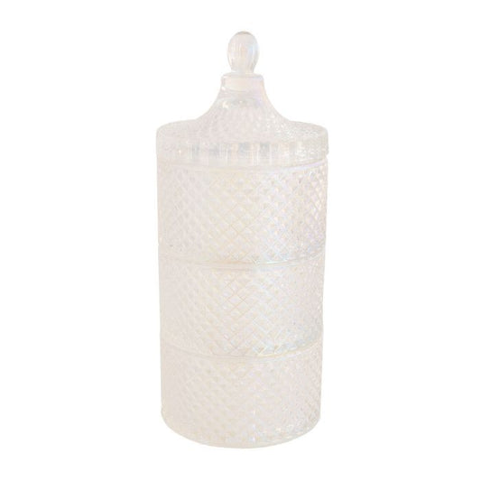 Large Pearl GEO Stack - 300g x 3 - Custom Poured - Choose your scent, colour and toppers.
