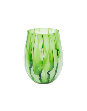 Tie Dye Green Renee - 375g - Custom Poured - Choose your scent, colour and toppers.