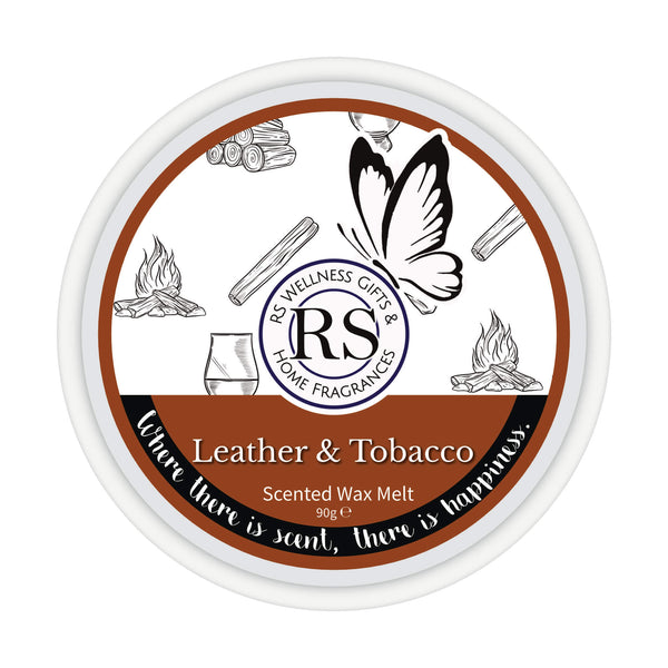 Leather and Tobacco Wax Melt