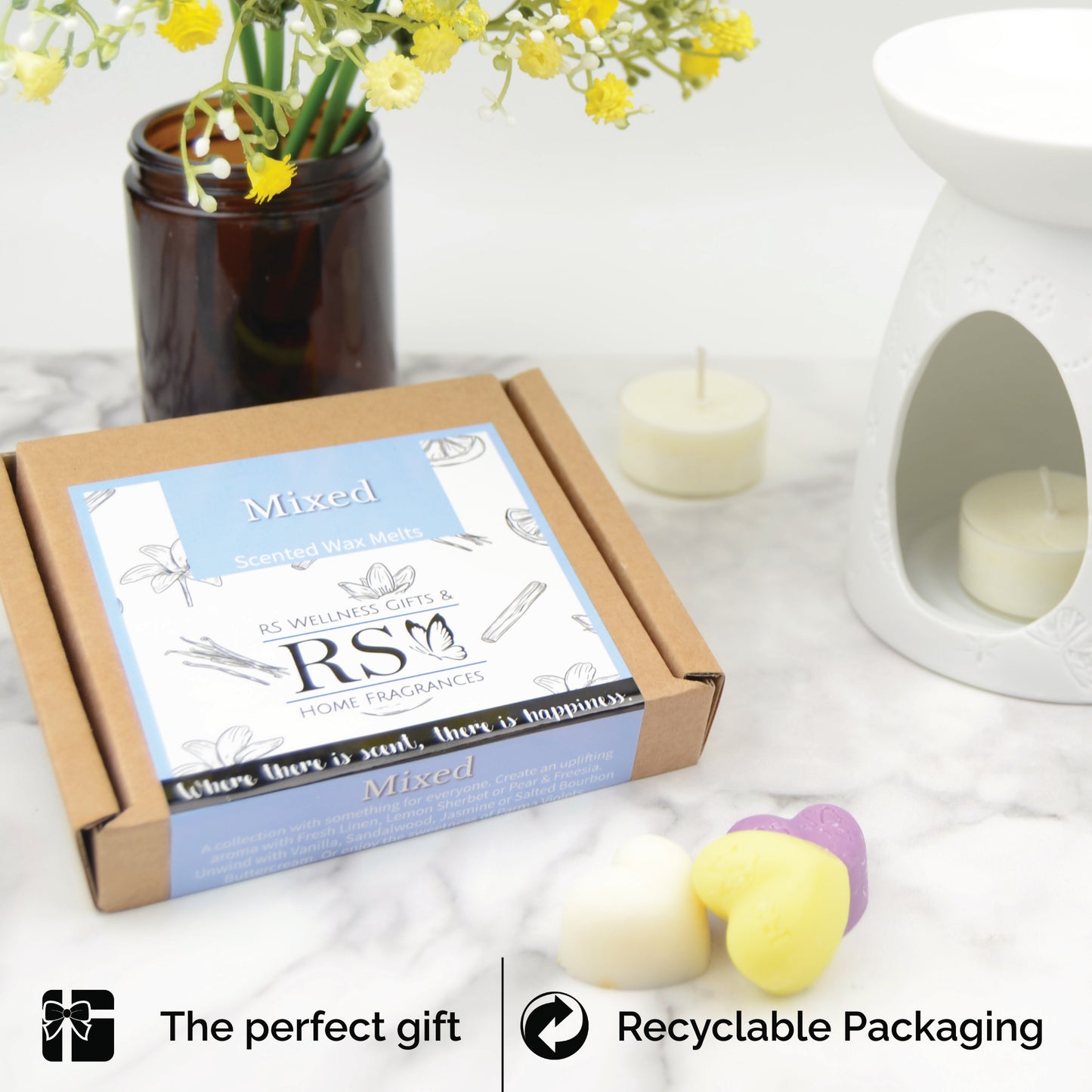 Sweet Collection Heart Wax Melts