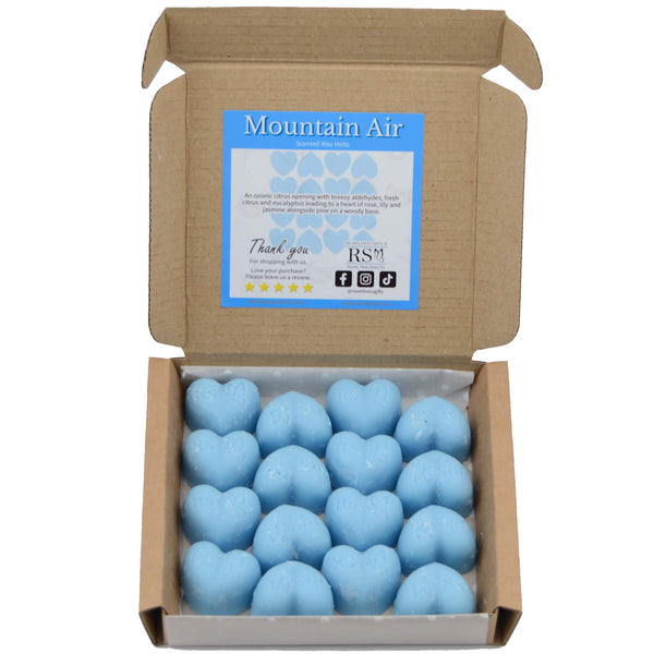 Mountain Air Scented Heart Wax Melts