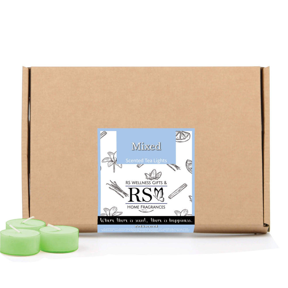 24 X Mixed scented Soy Wax Tealights