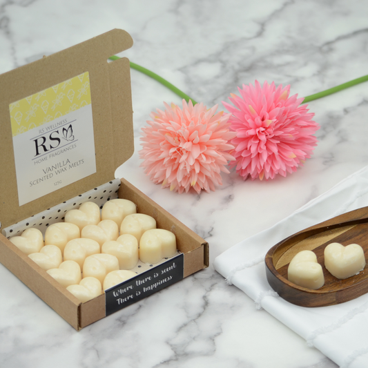 Vanilla Scented Heart Wax Melts