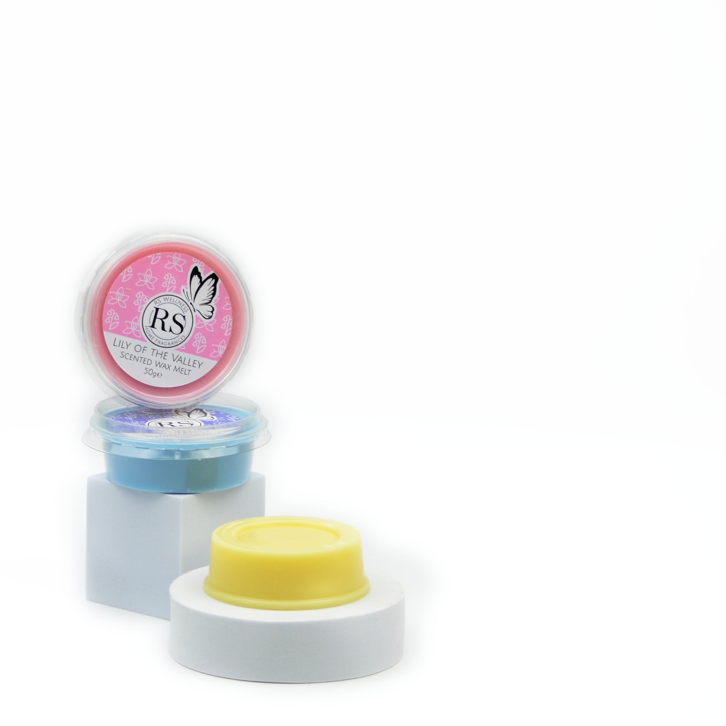 Floral Selection - Box Of 8 Highly Floral Scented 50g Soy Wax Tubs