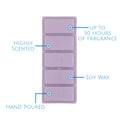 Lavender Scented Soy Wax Snap Bar 50g