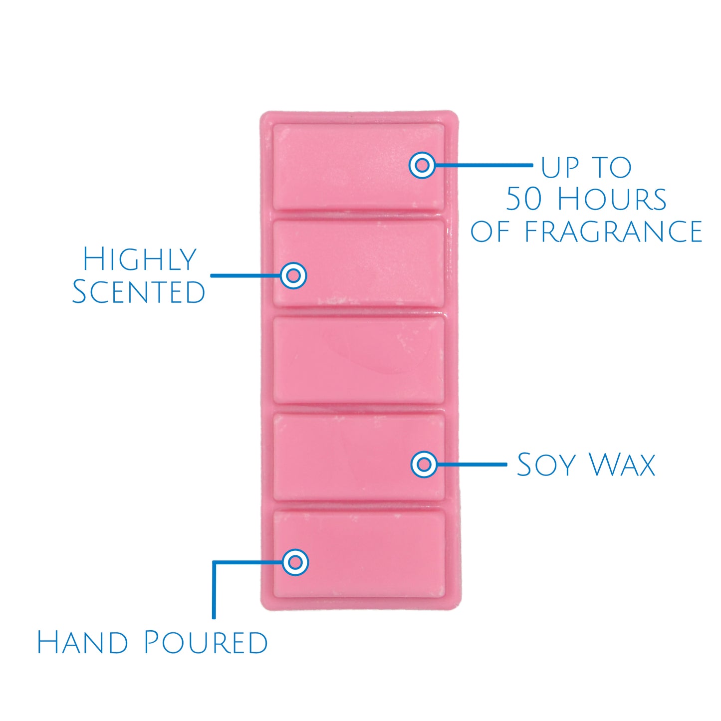 Spring Awakening Scented Soy Wax Snap Bar 50g